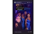 Zara Northover's birthday wish for Blake - Source: via @yohanblake on Instagram